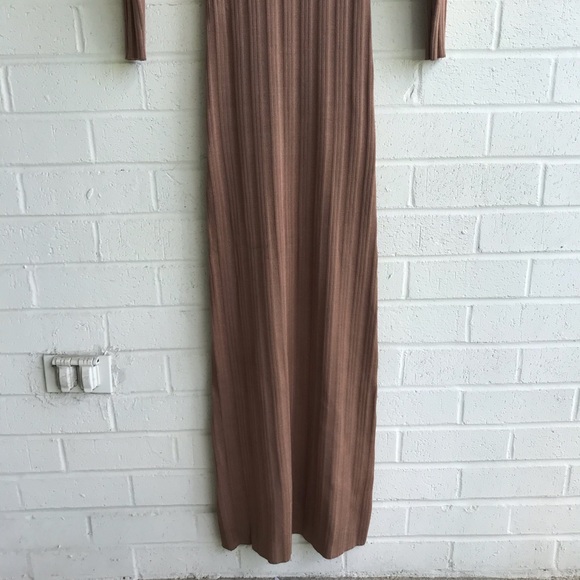 ARC Dorit Hazel Ribbed Knit Bodycon Maxi Dress - Picture 3 of 8